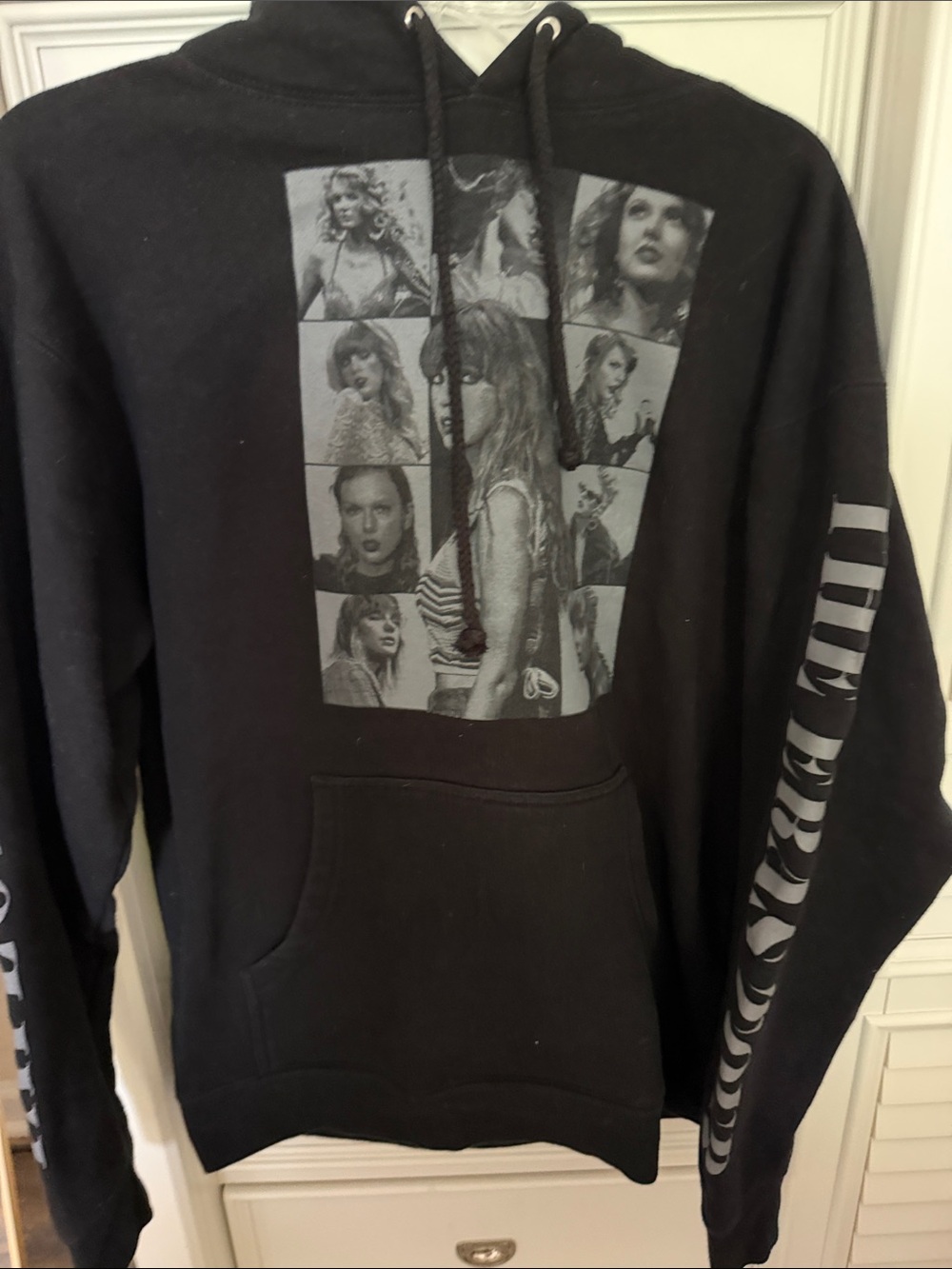 Taylor Swift Eras Hoodie with Photo Collage Print